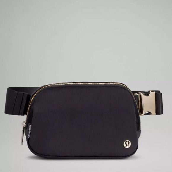 lululemon athletica Handbags - Lululemon Everywhere Belt Bag Velour Black Limited Edition Crossbody Bag EBB Nwt